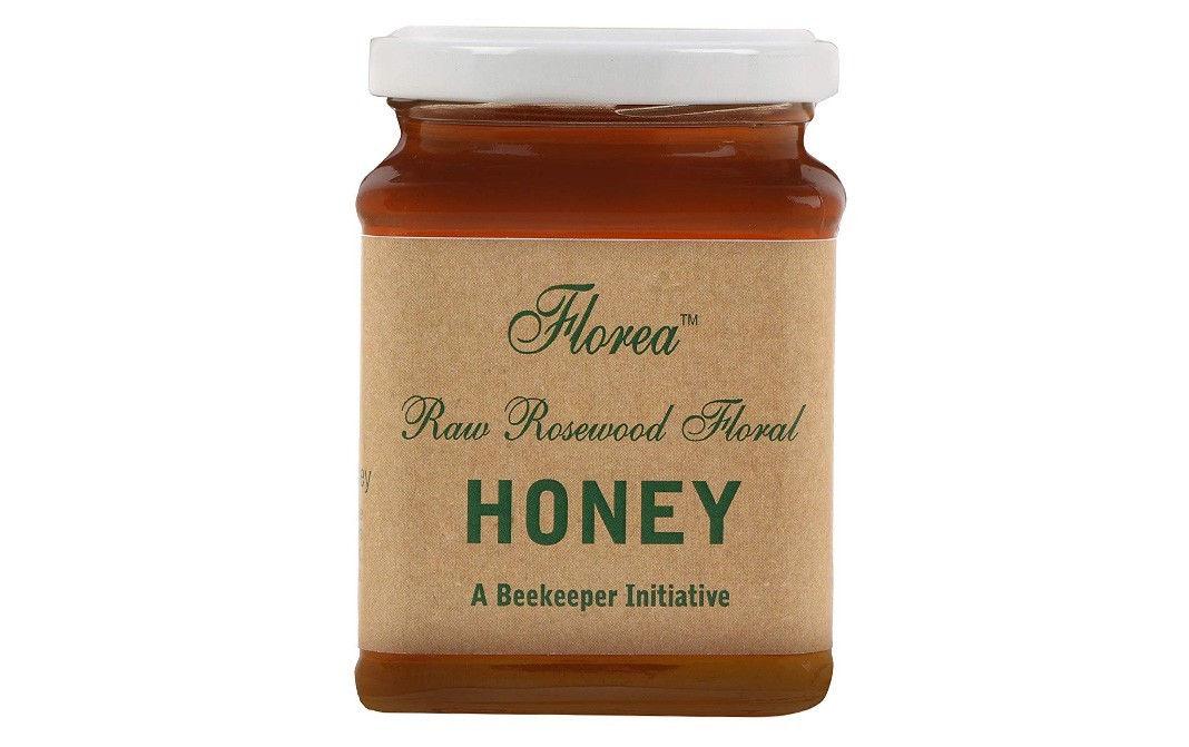 Florea Raw Rosewood Floral Honey    Glass Jar  350 grams